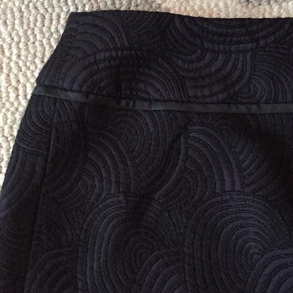 Ann Taylor Dresses & Skirts - Ann Taylor embroidered purple & black mini skirt Ann Taylor Dresses & Skirts - Ann Taylor embroidered purple & black mini skirt